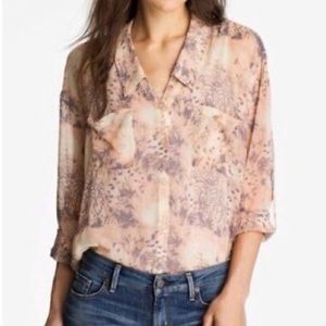 Free People Feather And Fur easy rider top small